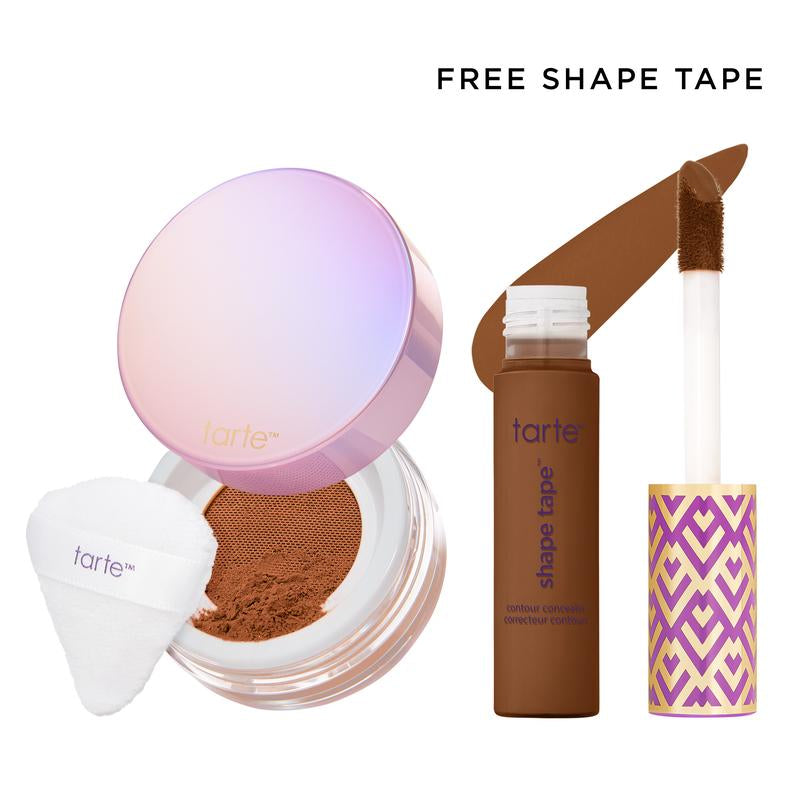 Shape & Bake Shape Tape & Creaseless Powder Duo