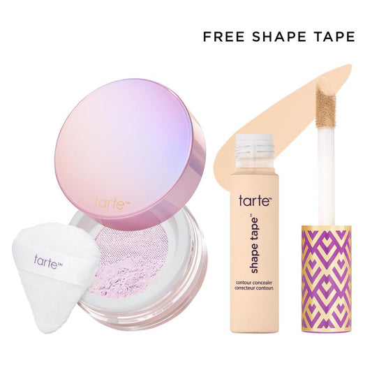 Shape & Bake Shape Tape & Creaseless Powder Duo