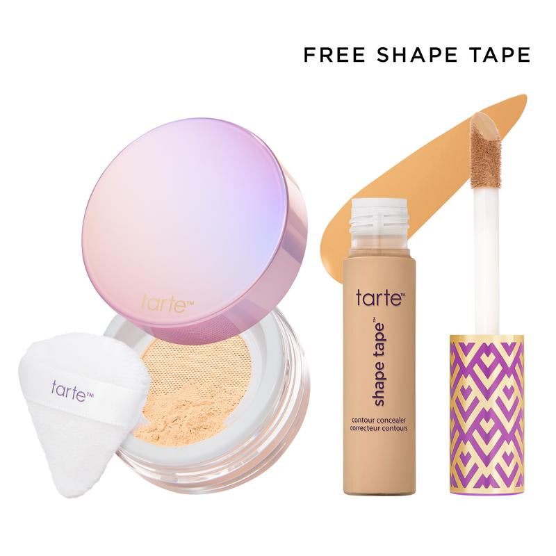 Shape & Bake Shape Tape & Creaseless Powder Duo