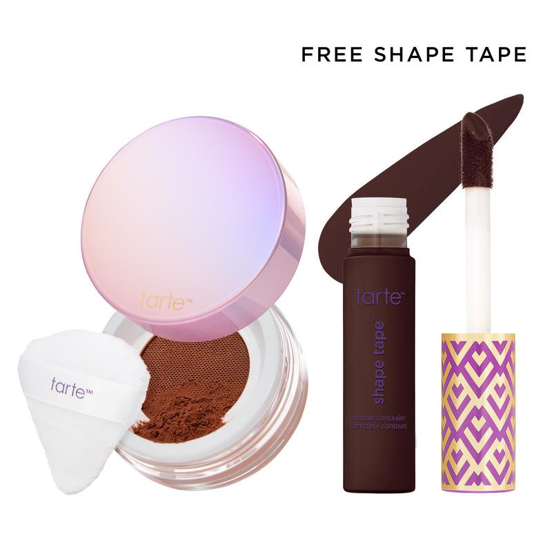Shape & Bake Shape Tape & Creaseless Powder Duo