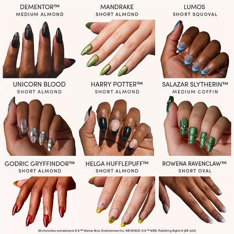 Glamnetic X Harry Potter™ Back to Hogwarts Press-On Nail Collection